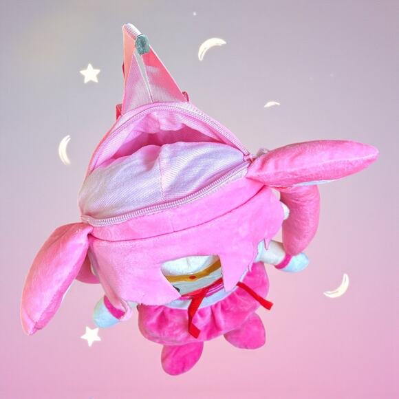 Anime Plush Doll Sailor Moon Chibi Moon Chibiusa Backpack Shoulder Bag - Picture 4 of 4